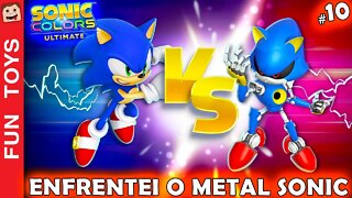 🔵 Sonic Colors Ultimate #10 - SONIC vs METAL SONIC! Enfrentei o METAL SONIC neste gameplay IRADO!