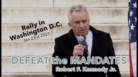 Robert F. Kennedy Jr. Historic Speech @ Defeat Vaccine Mandates and Medical Tyranny