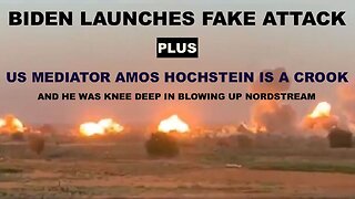 BIDEN LAUNCHES FAKE BOMBING - US MEDIATOR AMOS HOCHSTEIN IS A CROOK