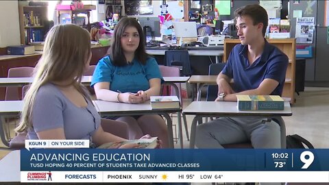 TUSD sets goal of having 40 percent of students take advanced classes