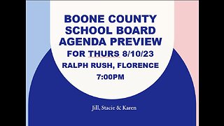 BCSB 8.10.23 Mtg Preview-They are raising your taxes Boone Co.!