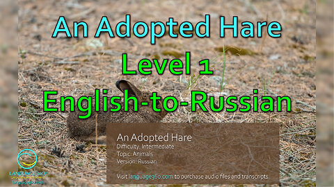 An Adopted Hare: Level 1 - English-to-Russian