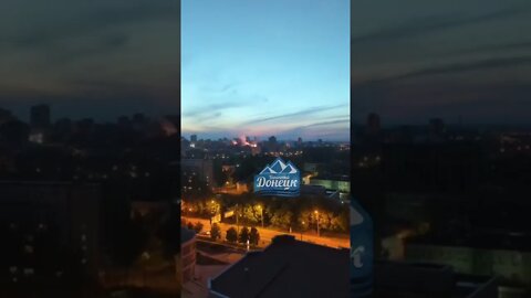 ⚡️The center of Donetsk under the shelling of the Armed Forces of Ukraine.NewResistance