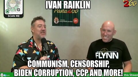 Ivan Raiklin: Communism, Censorship, Biden Corruption, CCP and More!