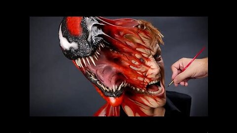 Carnage sculptur venom😱 amazing drawn the venom