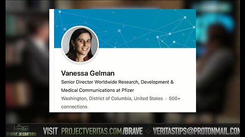 Pfizer Senior Director of Worldwide Research Vanessa Gelman RUNS from Veritas- Questions - 10-14-21