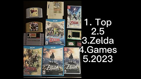 Top 5 Best Zelda Games As Of 2023