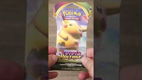 #SHORTS Unboxing a Random Pack of Pokemon Cards 037