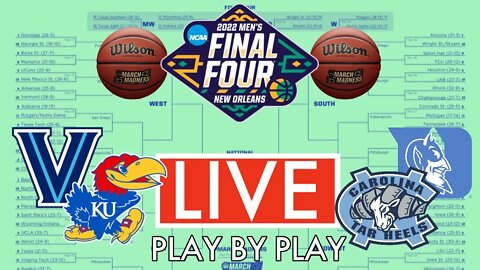 LIVE: NCAA FINAL FOUR LIVE STREAM Kansas -vs- Villanova & Duke -vs- North Carolina