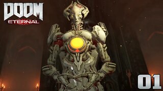 Doom Eternal 100% Gameplay Walkthrough Part 1 - Hell on Earth (No Commentary)