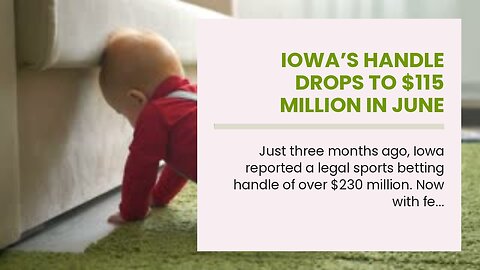 Iowa’s Handle Drops to $115 Million in June