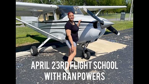 Flight school with CFI Ran Powers