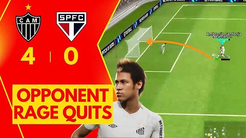 Destroyed Opponent | Atletico Mineiro 4-0 Sao Paulo F.C. | Efootball 2024 ✔