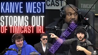 KANYE WEST "YE" STORMS OUT OF TIMCAST IRL with Milo Yiannopoulos and Nick Fuentes
