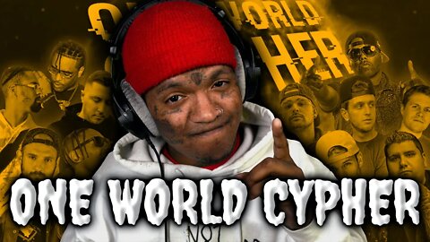 THE BEST AND THE WORST!! | Knox Hill - "ONE WORLD CYPHER" - REACTION