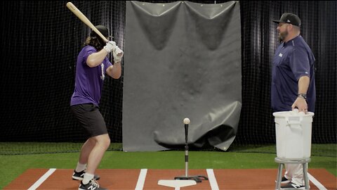 2 STRIKE TEE DRILL - BASEBALL INSTRUCTION