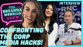 Confronting the Corp Media at the RNC - Luke Rudkowski & Savanah Hernandez