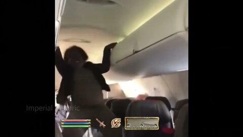 Redguard Possessed by Skooma Demon on Aeroplane - Oblivion NPC