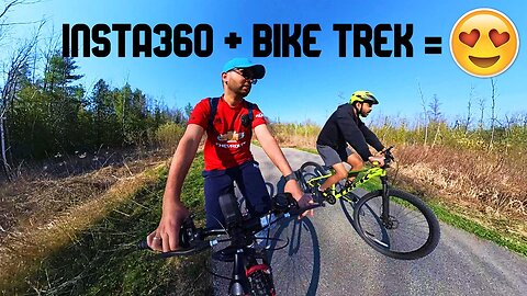 Insta360 Bicycle Trek: Exploring Nature Like Never Before! | Hindi Vlog