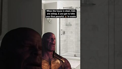 Summing up parenthood with Thanos 😂