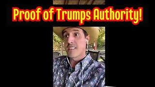 Derek Johnson Latest Intel: Proof Of Trumps Authority!!!!