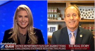 The Real Story - OAN Biden Sues Texas with Ken Paxton