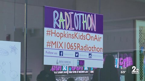 Mix 106.5 kicks off their annual Radiothon for John's Hopkins Children's Center