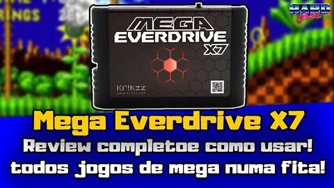 Mega Everdrive X7 - Todos os jogos de Mega Drive numa fita só! Unboxing e Review!