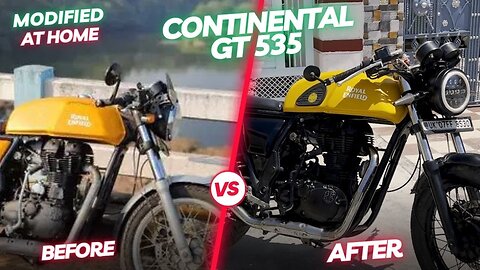 Modified At Home At Very Cheap Price 😱 | RE Continental GT 535