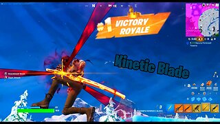 Fortnite Amazing Kinetic Blade ( no comentary )