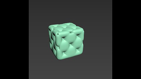 3DS Max Tutorial - Button Tufted Modelling 🧊