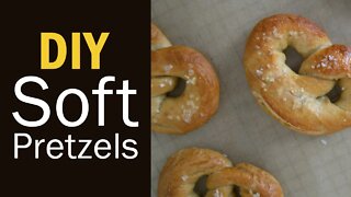 Homemade Soft Pretzels