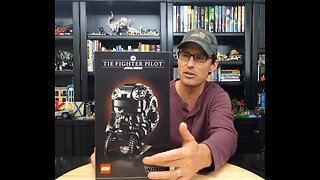 Lego Star Wars set 75274 from 2020 Review (kind-of)!! - Tie Fighter Pilot Helmet