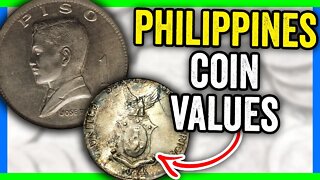PHILIPPINES PESO COINS WORTH MONEY - INTERNATIONAL WORLD COINS!!