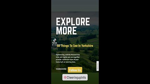 50 Things To See In Yorkshire