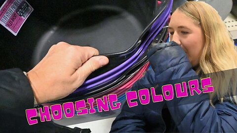 Choosing Colours For Her New Horse!