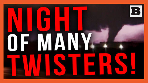 Night of Many Twisters! Lightning Reveals Terrifying Tornados in the Dark in Indiana and Illinois