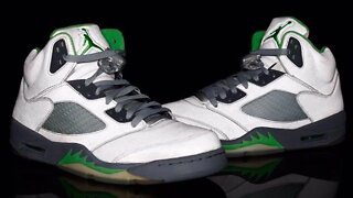 Unboxing the Air Jordan 5 Retro "Green Bean" Sneakers w/ Laura -She had no idea what was in the box!
