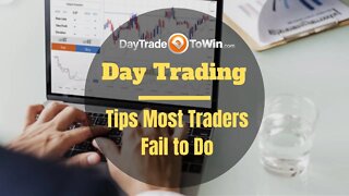 Trading Tips - (BAD) Situations To Avoid When Trading the Markets?