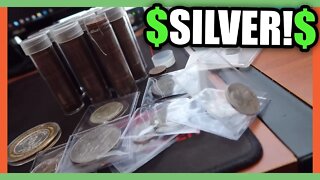 TONS OF AMAZING COINS - SILVER COINS AND WHEAT PENNIES!!
