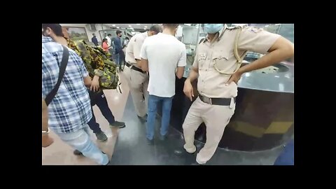 Mask Incident At INA Metro Station