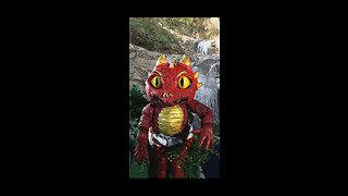 Baby Dragon at the Falls!! #kidsshow #kids #dragon