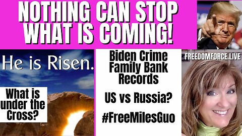 NCSWIC - He is Risen! Biden Bank Records, US vs Russia, FreeMiles Ark of Covenant 4-9-23