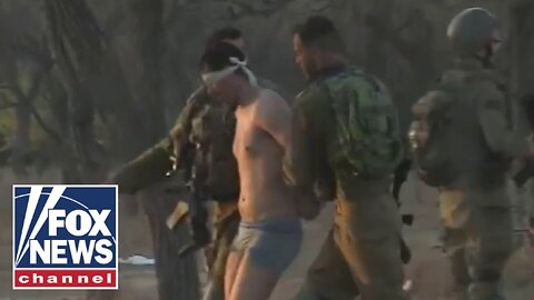 Video shows Israeli forces arresting blindfolded Palestinian man