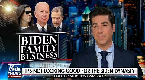 It Looks Like Biden's Lucky Streak Is Coming To An End: Watters