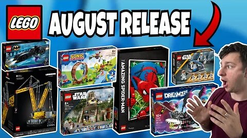 Every LEGO Set Releasing August 1st | OVER 70+ LEGO SETS