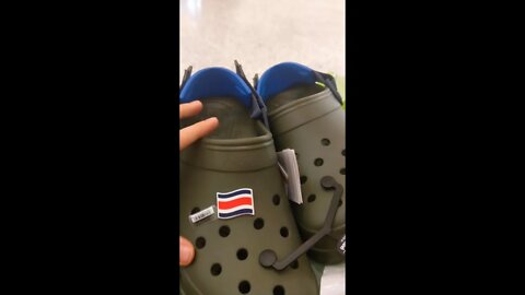 Julian Bought New Crocs Shoes in Costa Rica