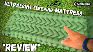 Ultralight Self Inflating Sleeping Mat Amazon - Testing/Review