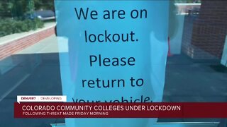 Several Colorado community college campuses on lockout due to potential threat