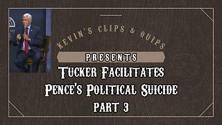 Watching the Political Self-Destruction of Mike Pence - Priceless! Part 3 0f 4 - Ukraine